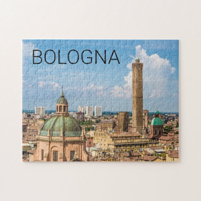Bologna Emilia-Romagna Italy Panorama Souvenir Jigsaw Puzzle (Horizontal)