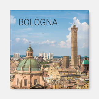 Bologna Emilia-Romagna Italy Panorama Souvenir Magnet