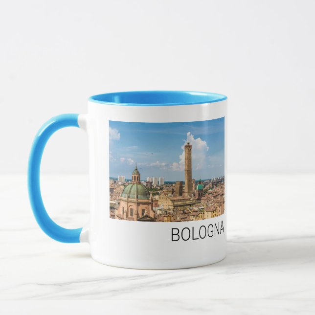 Bologna Emilia-Romagna Italy Panorama Souvenir Mug (Left)