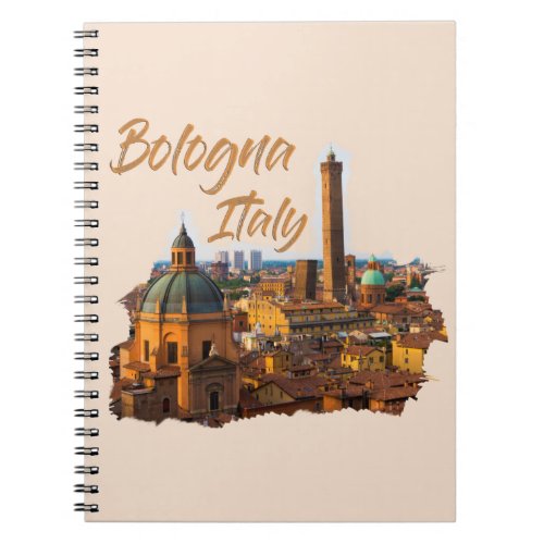 Bologna Italy Historical Center Notebook