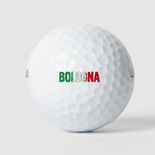 Bologna Italy I love Bologna Golf Balls