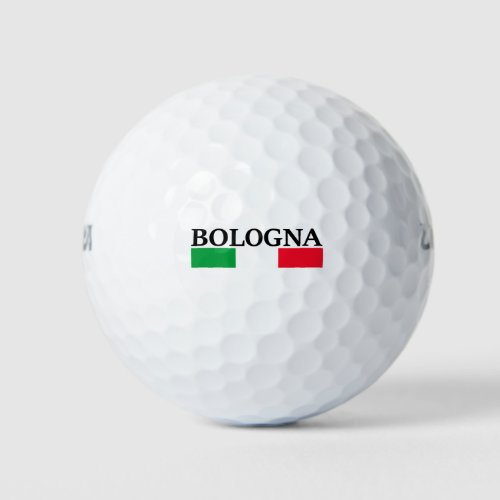 Bologna Italy I love Bologna Golf Balls