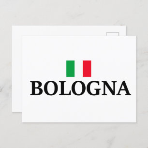 Bologna Italy, I love Bologna Postcard