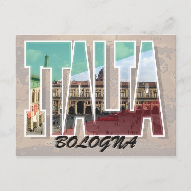 Bologna, Italy Postcard (Front)