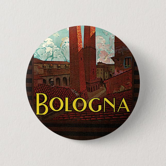 Bologna Pinback Button (Front)