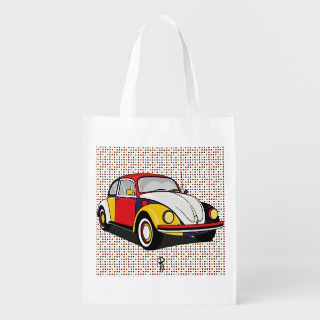 Bolsa Beetle Grocery Bag (Front)