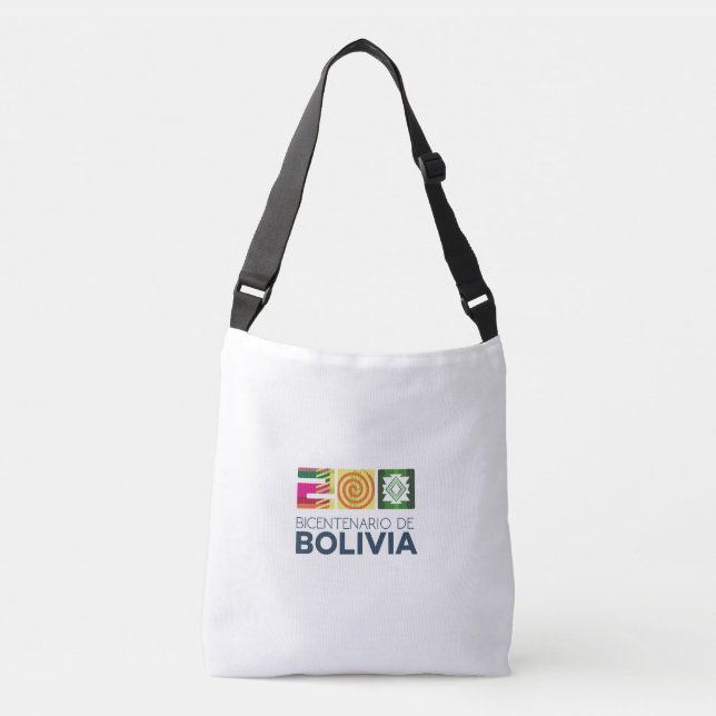 Bolsa bicentenario de Bolivia Crossbody Bag (Front)