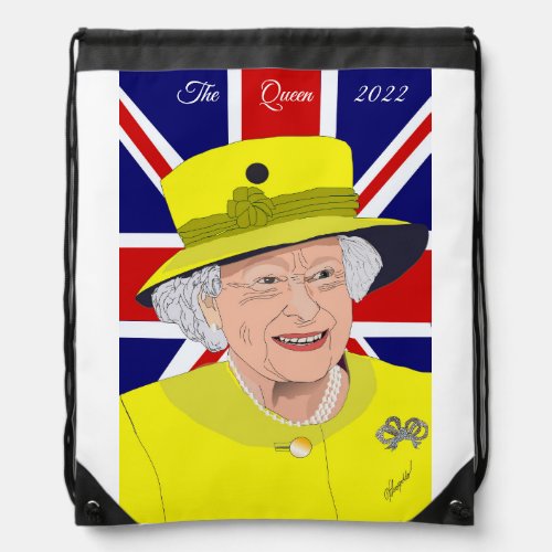Bolsa De La Compra The Queen Elizabeth Drawstring Bag