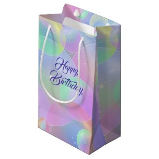 Bolsa de Regalo Personalizable - Burbujas Small Gift Bag