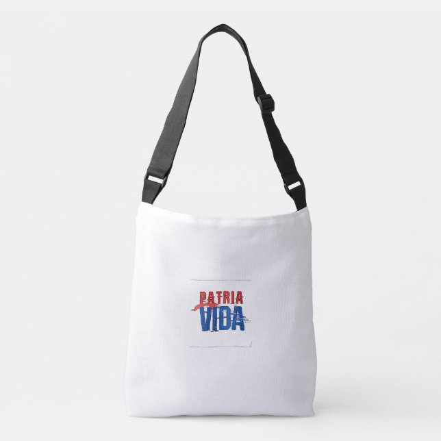 Bolsa Patria y vida Crossbody Bag (Front)