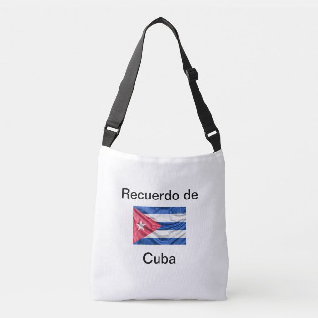 Bolsa recuerdo de Cuba Crossbody Bag (Front)