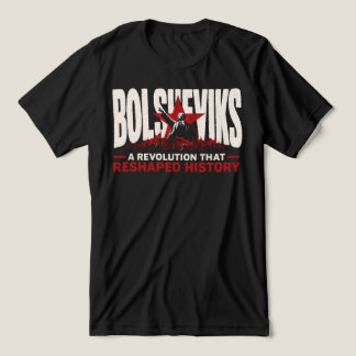 Bolsheviks - A Revolution That Reshaped History Tri-Blend Shirt