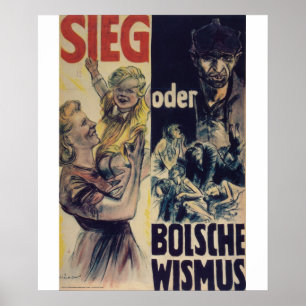 Bolshevism Propaganda Poster