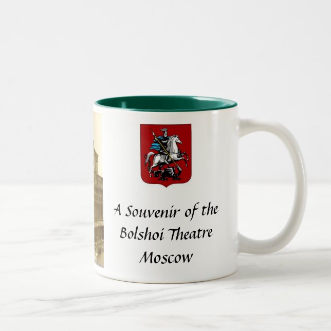 Bolshoi Theater Souvenir Mug (Right)