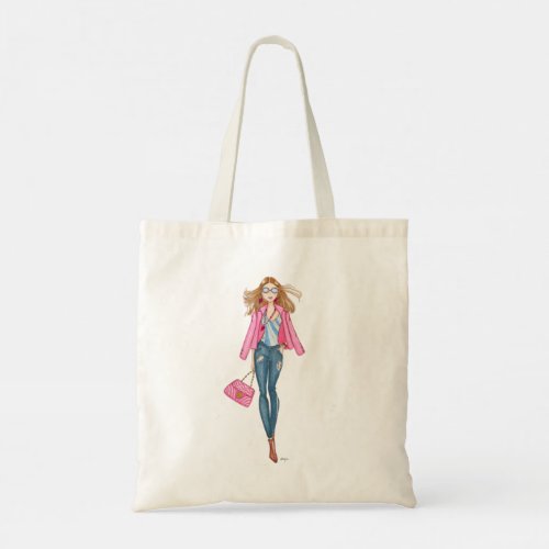 Bolso De Tela Chica con vaqueros  Tote Bag