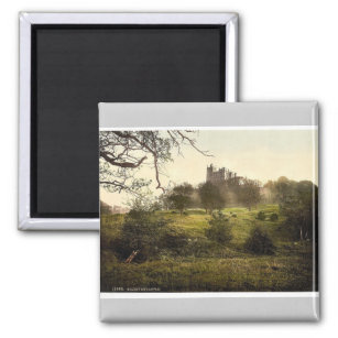 Bolsover Castle, Derbyshire, England rare Photochr Magnet