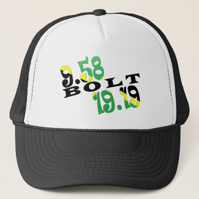 Bolt Berlin 2 WR Jamaican Flag Trucker Hat (Front)