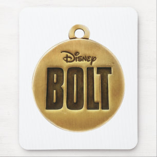 Bolt dog tag Disney Mouse Pad
