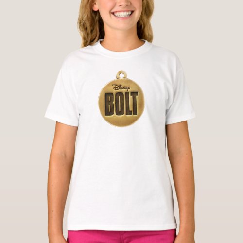 Bolt dog tag Disney T_Shirt