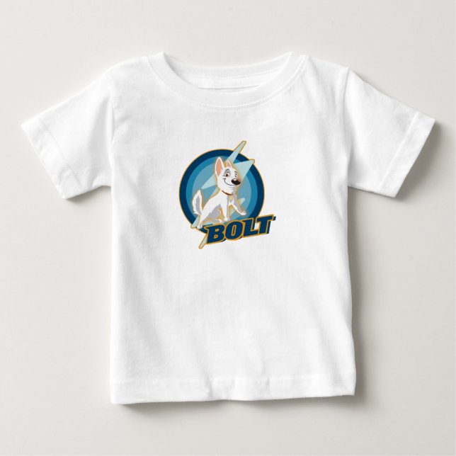 Bolt Logo Disney Baby T-Shirt (Front)