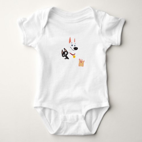 Bolt Mittens and Rhino Disney Baby Bodysuit