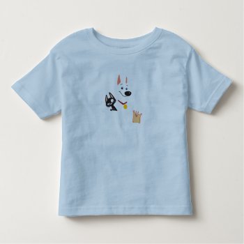 Bolt  Mittens And Rhino Disney Toddler T-shirt by OtherDisneyBrands at Zazzle