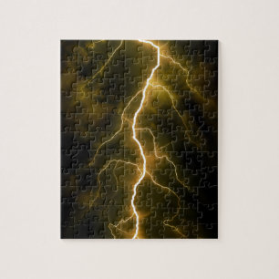 Bolt of Lightening Jigsaw Puzzle