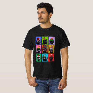 Bolt The Cat Christmas Mens T-Shirt 2