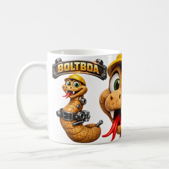 Boltboa Snake Coffee Mug (Left)