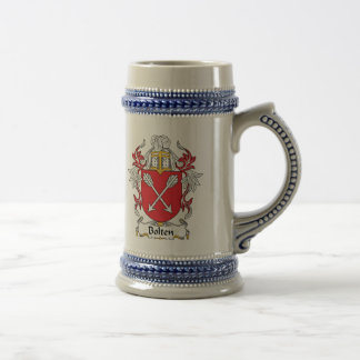 Bolten Family Crest Beer Stein