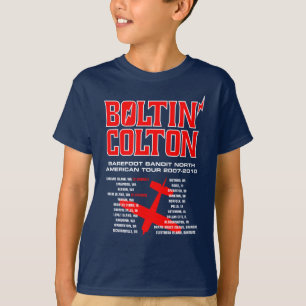 Boltin' Colton World Tour (Red) T-Shirt
