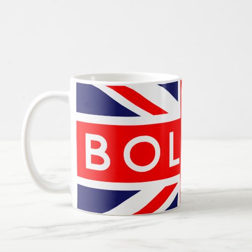 Bolton  British Flag Coffee Mug