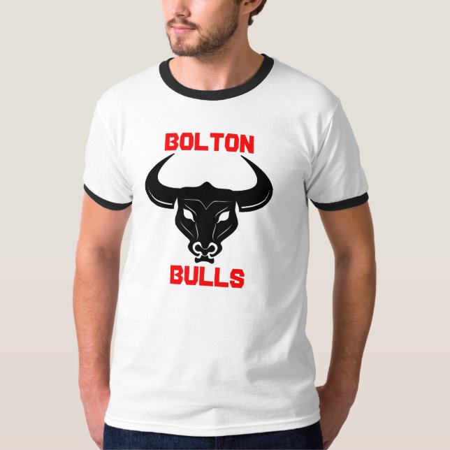 Bolton Bulls Head Logo T-Shirt (Front)