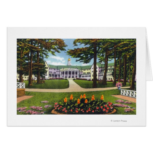 Bolton Landing Exterior View of Sagamore Hotel (Front Horizontal)