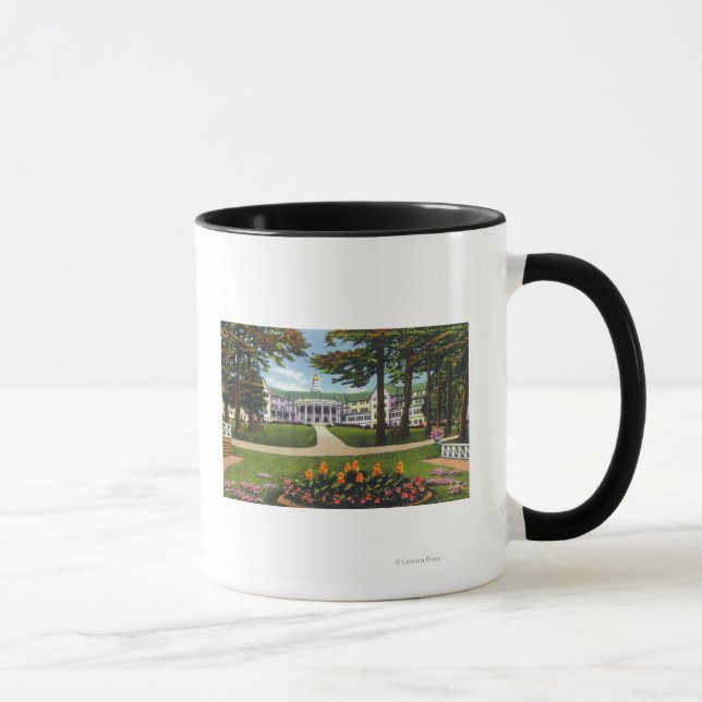 Bolton Landing Exterior View of Sagamore Hotel Mug (Right)