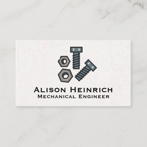 Bolts and Nuts Business Card