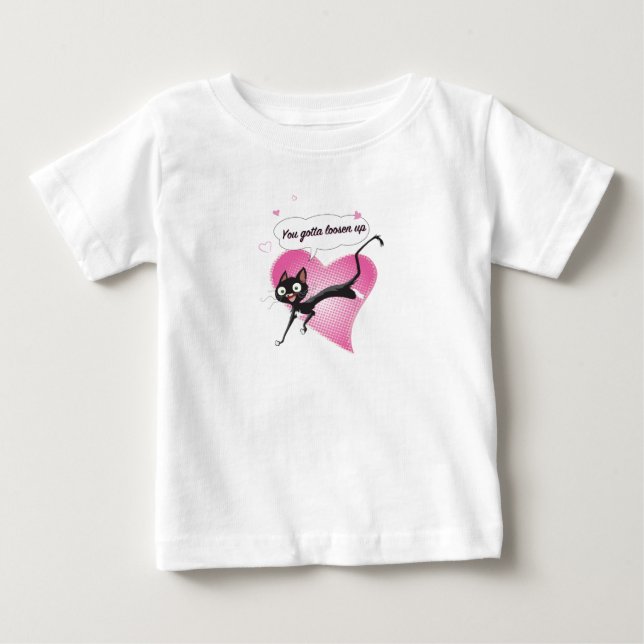 Bolt's Black Cat Disney Baby T-Shirt (Front)