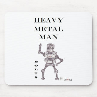 heavy metal machines mouse pad