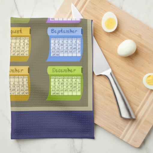 Bolts of Fabric tea kitchen towel 2013 Zazzle