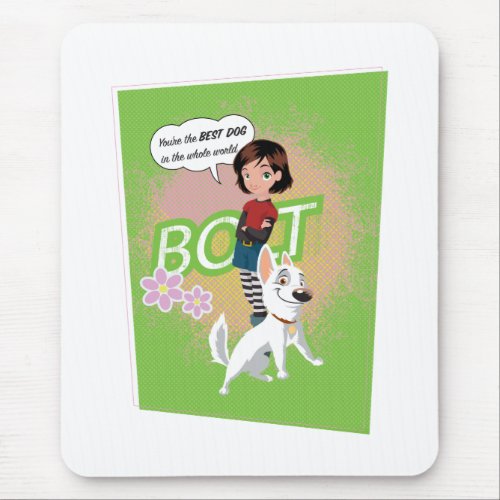 Bolts Penny and Bolt Disney Mouse Pad