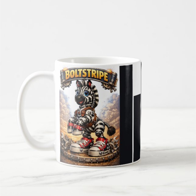 Boltstripe Zebra Coffee Mug (Left)