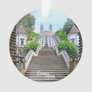 Bom Jesus Braga Sanctuary photo, with prayer Ornament