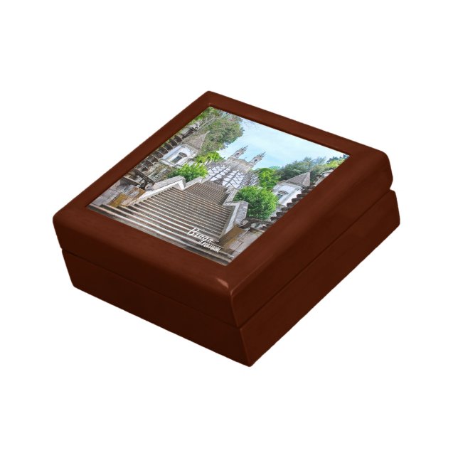 Bom Jesus de Braga Catholic Sanctuary, Portugal Gift Box (Side)