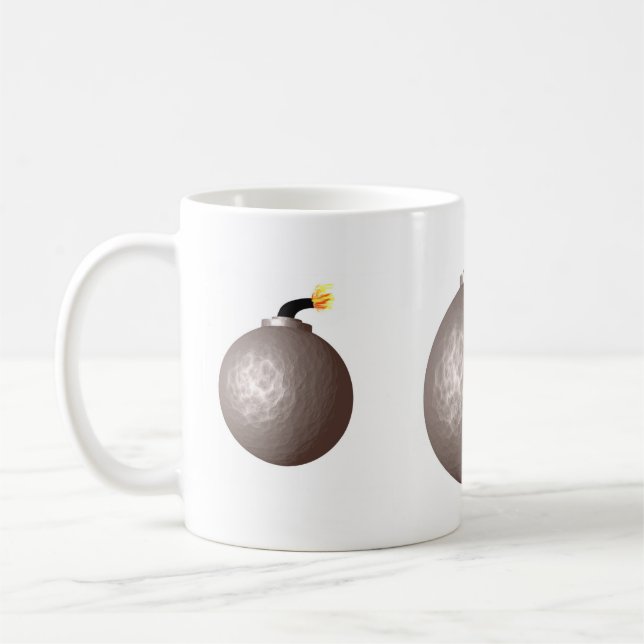 Bomb Coffee Mug (Left)
