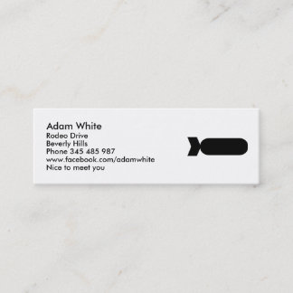 Bomb Mini Business Card
