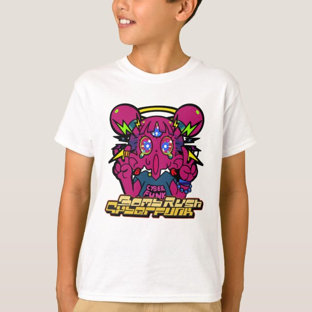 Bomb Rush Cyberfunk T-Shirt (Front)
