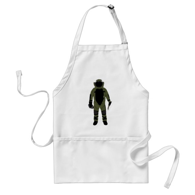 Bomb Suit Adult Apron (Front)