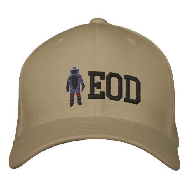 Bomb Suit Embroidered Baseball Hat (Front)