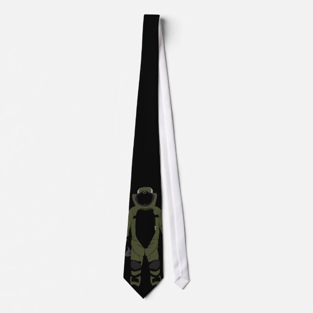 Bomb Suit Neck Tie (Front)