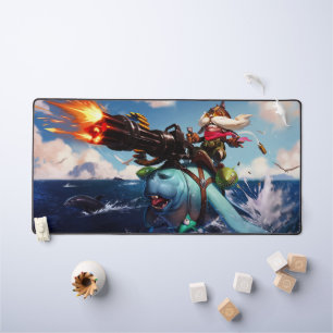 Bombardier Gaming Desk Mat Sky Gaming Mousepads